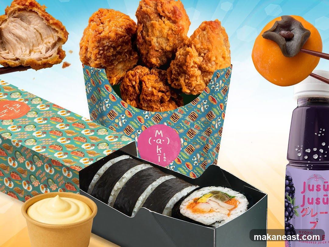 Assorted Japanese Food Items