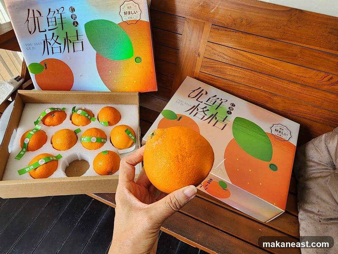 Oranges in Packaging