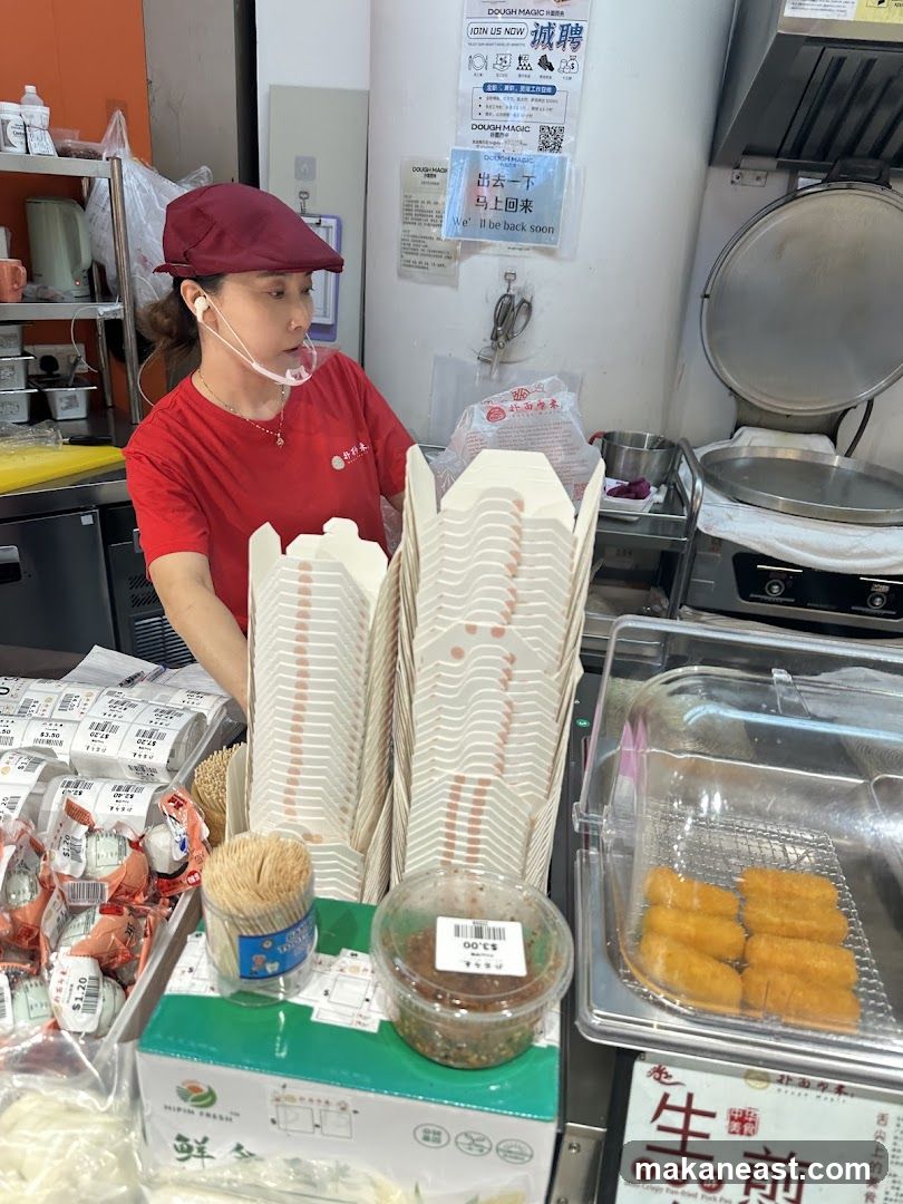 Food preparation area