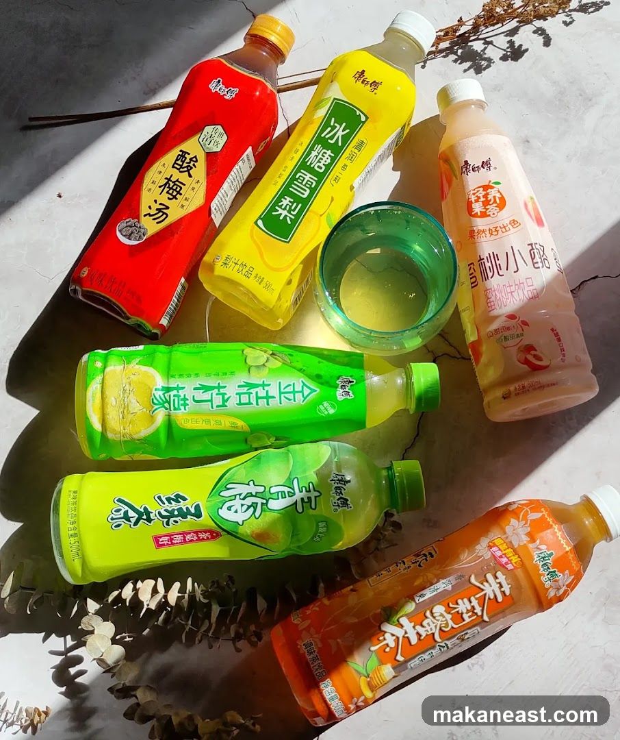 Assortment of Bottled Drinks