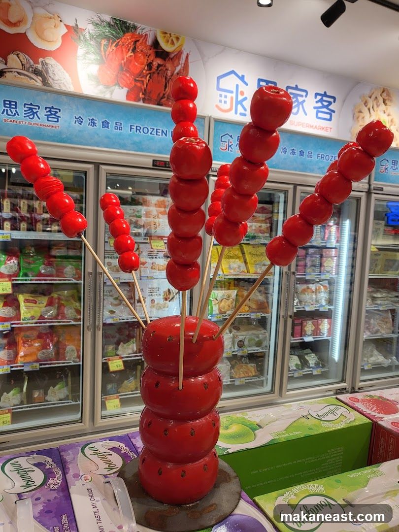 Candied Fruit Display