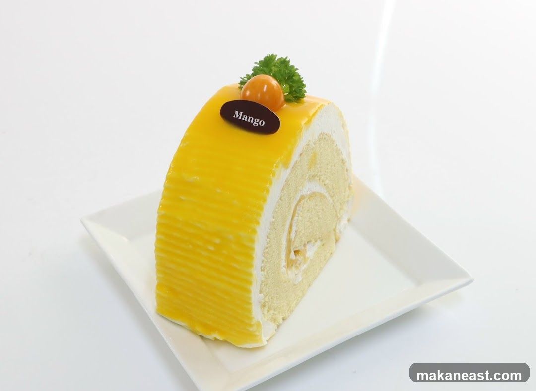 Mango Swiss Roll