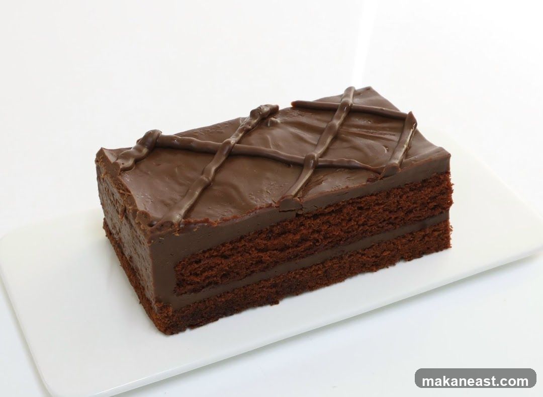 Chocolate Cake Slice
