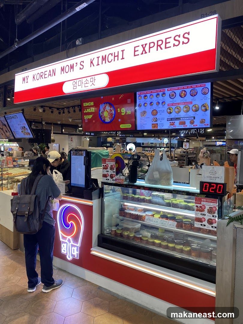 Korean Food Stall