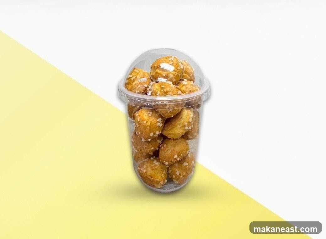 Mini Doughnuts in a Cup