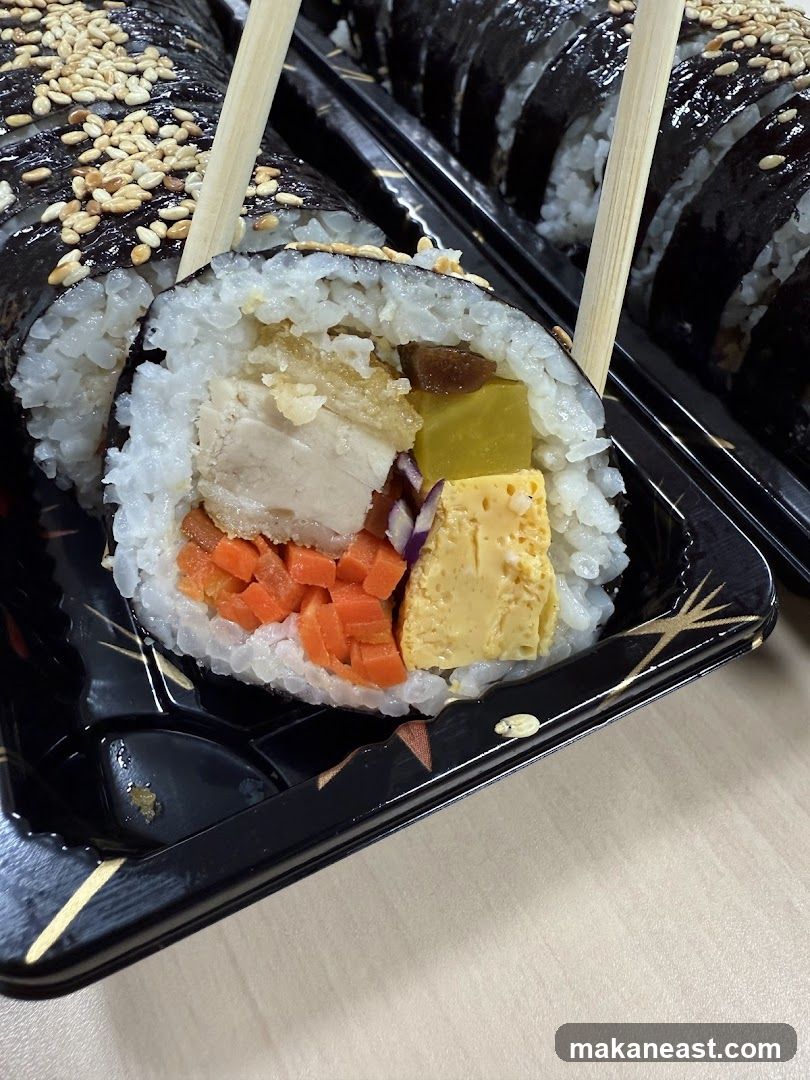 Gimbap with Sesame Seeds