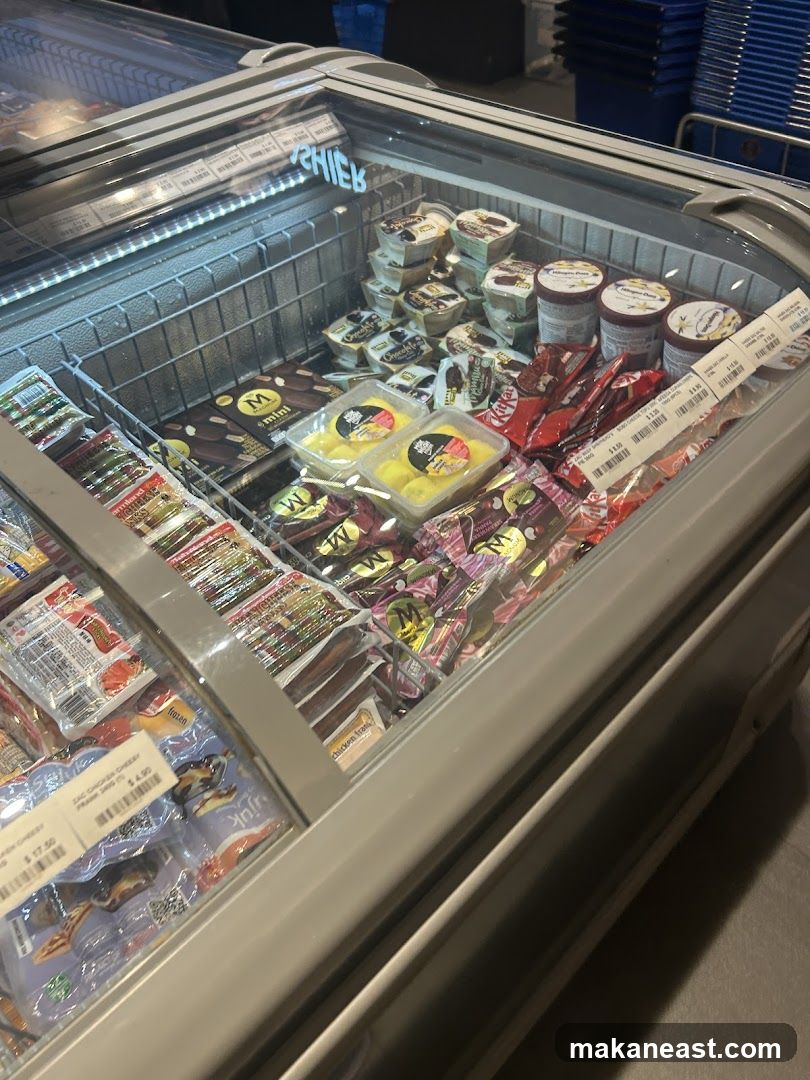 Frozen Food Display