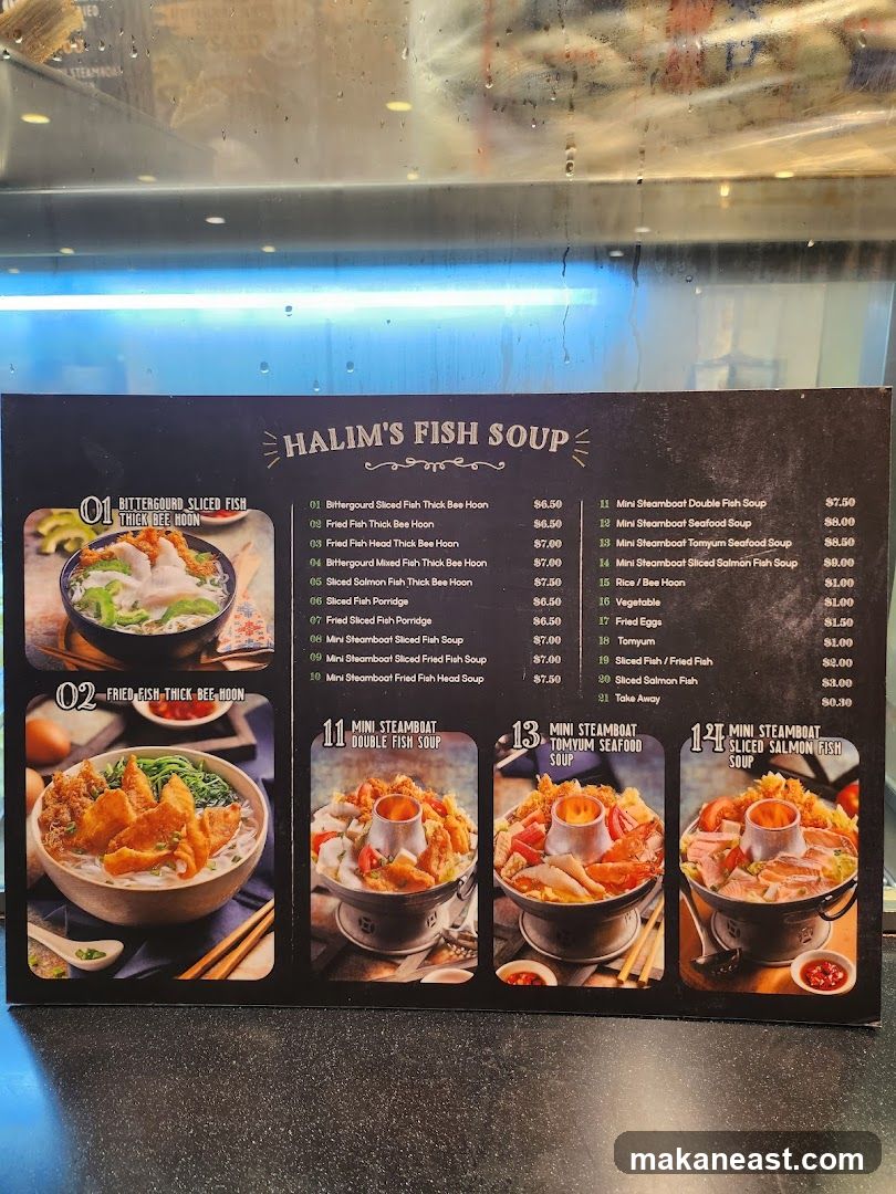 Halim's Sliced Fish Soup