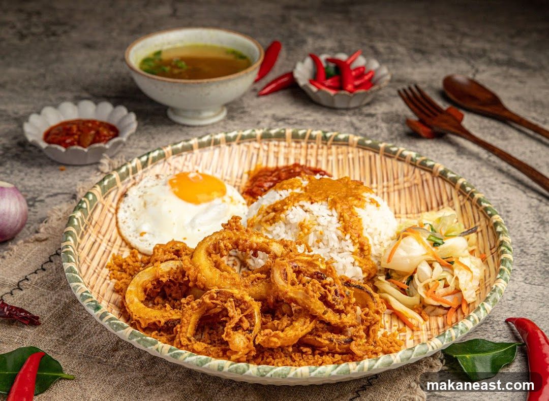Fried Calamari Rice Plate