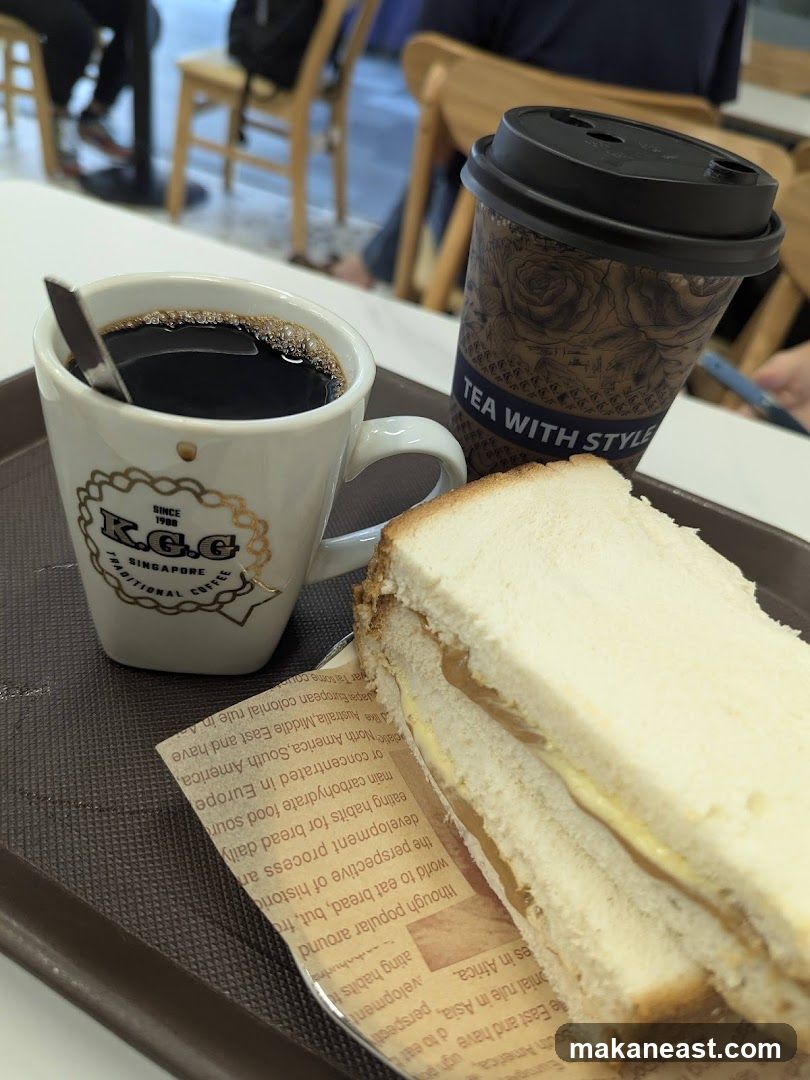 Coffee and Sandwich