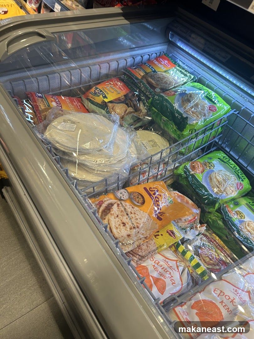 Frozen Indian Breads and Snacks