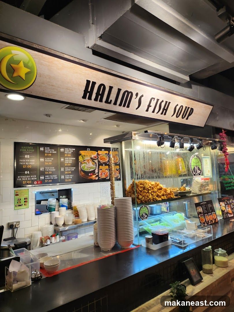 Halim's Fish Soup Stall