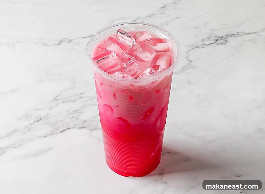 Pink Drink with Ice