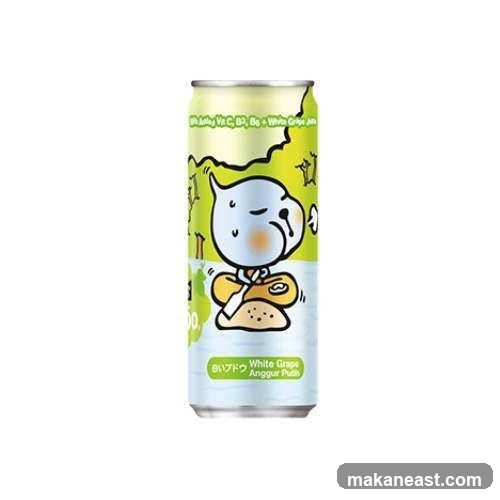 White Grape Drink Can