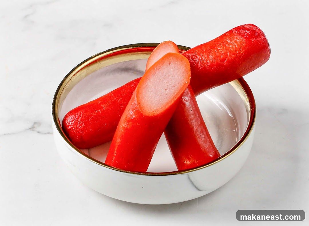 Hot Dogs in a Bowl