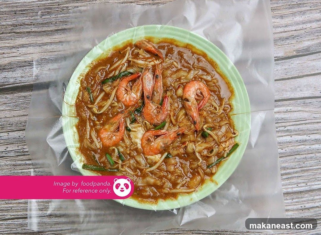Char Kway Teow with Prawns