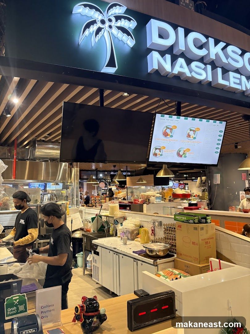 Dickson Nasi Lemak Counter