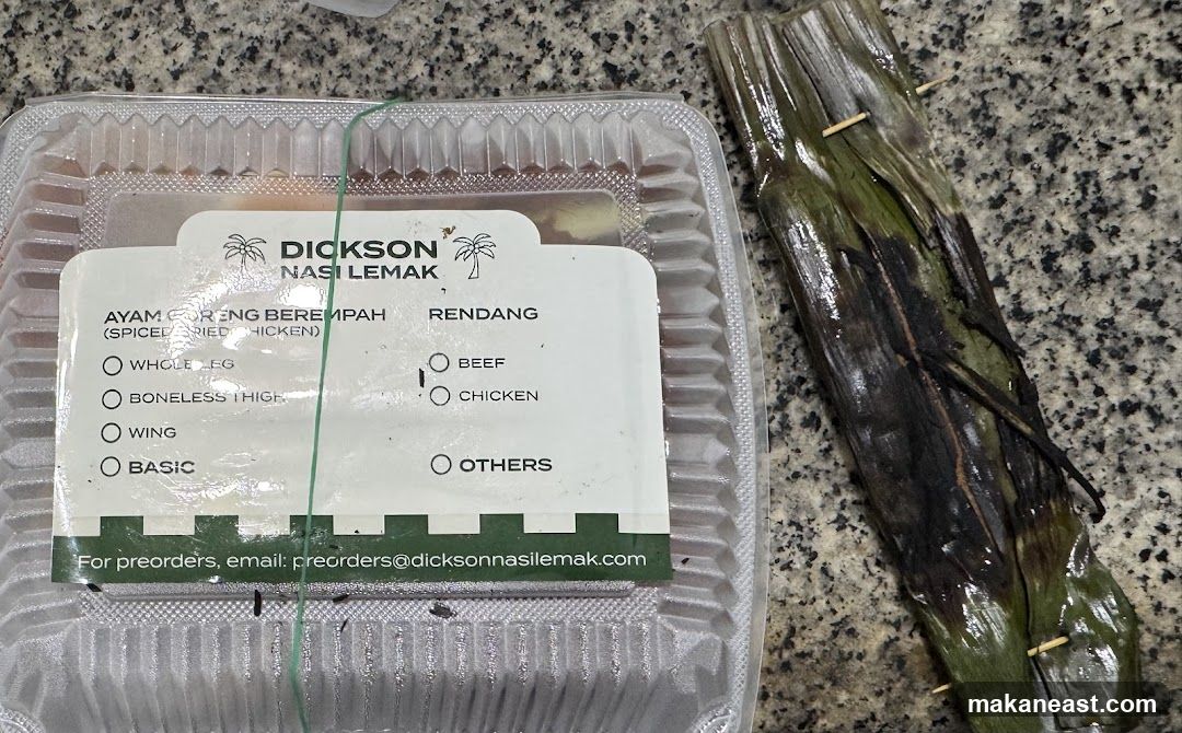 Nasi Lemak Takeout Container