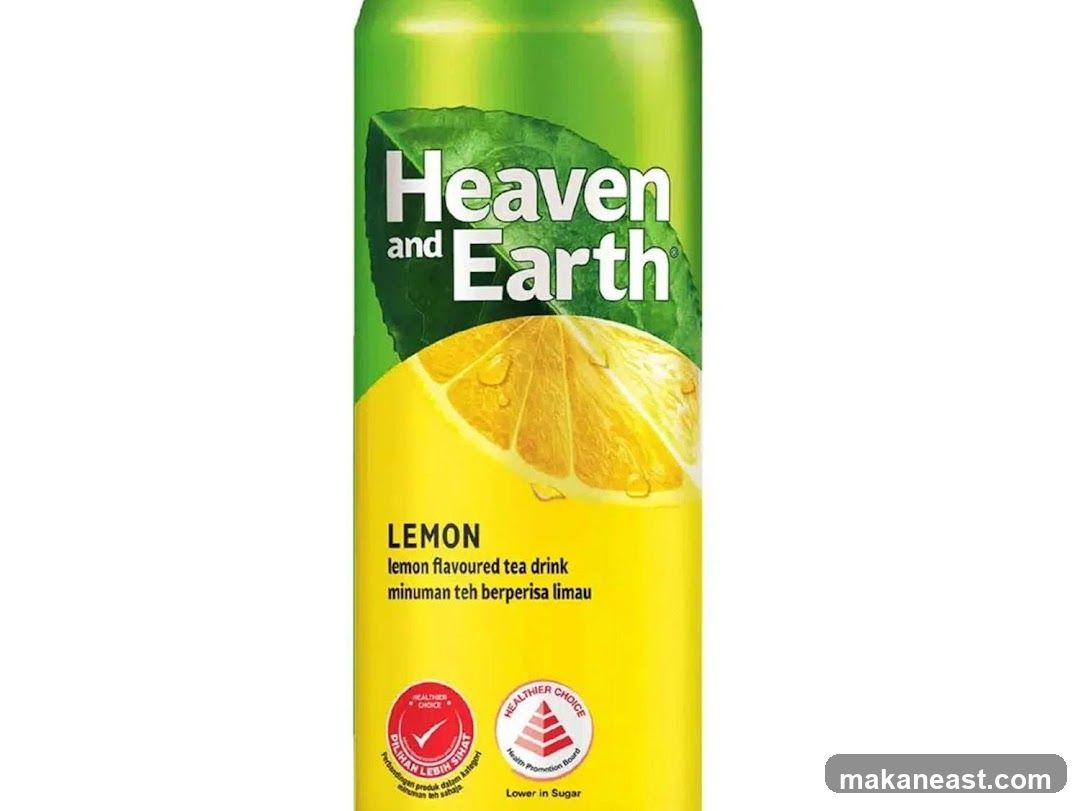 Heaven and Earth Lemon Flavoured Tea Drink