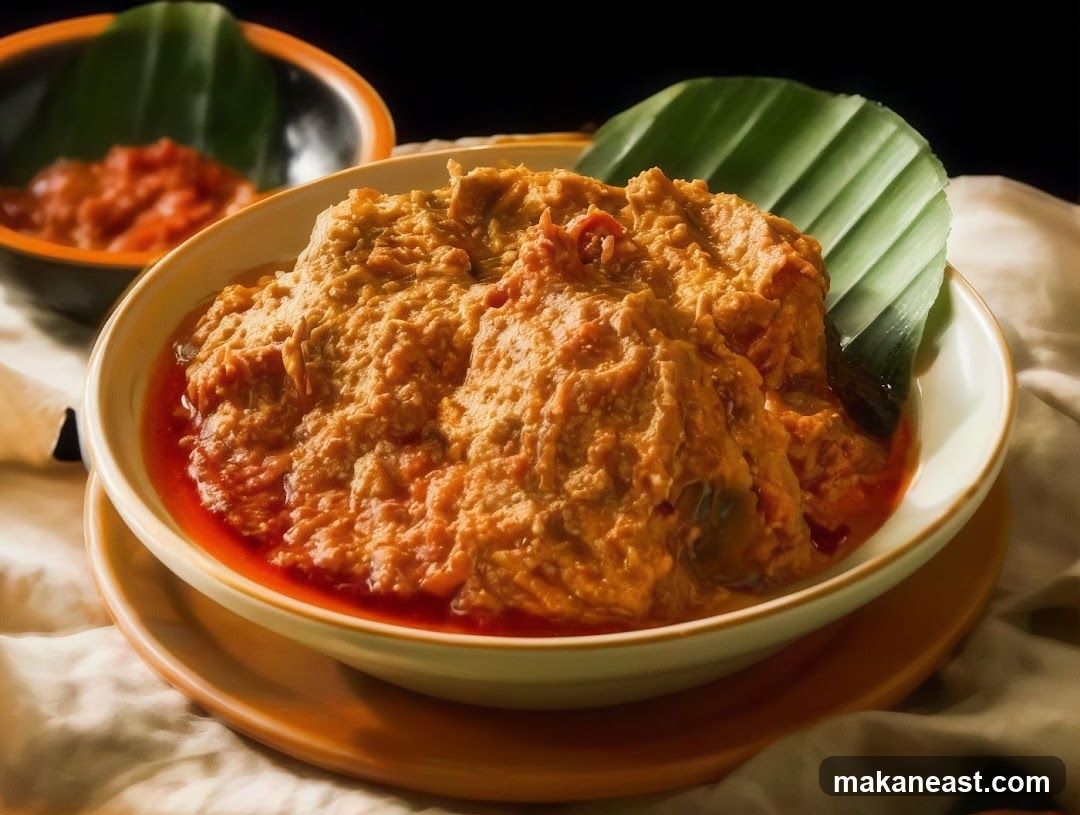 Rendang Dish