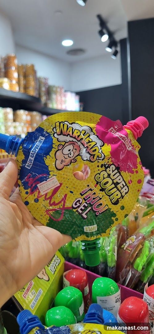 Warheads Super Sour Trio Gel