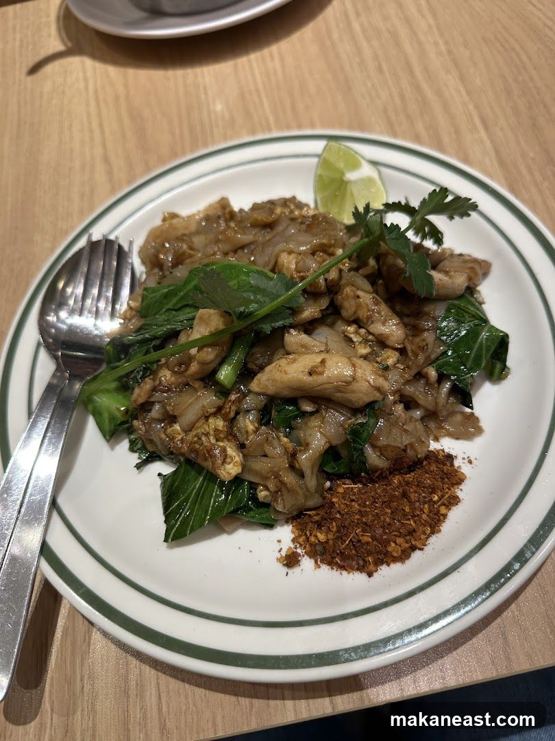 Noodles with Chicken and Greens