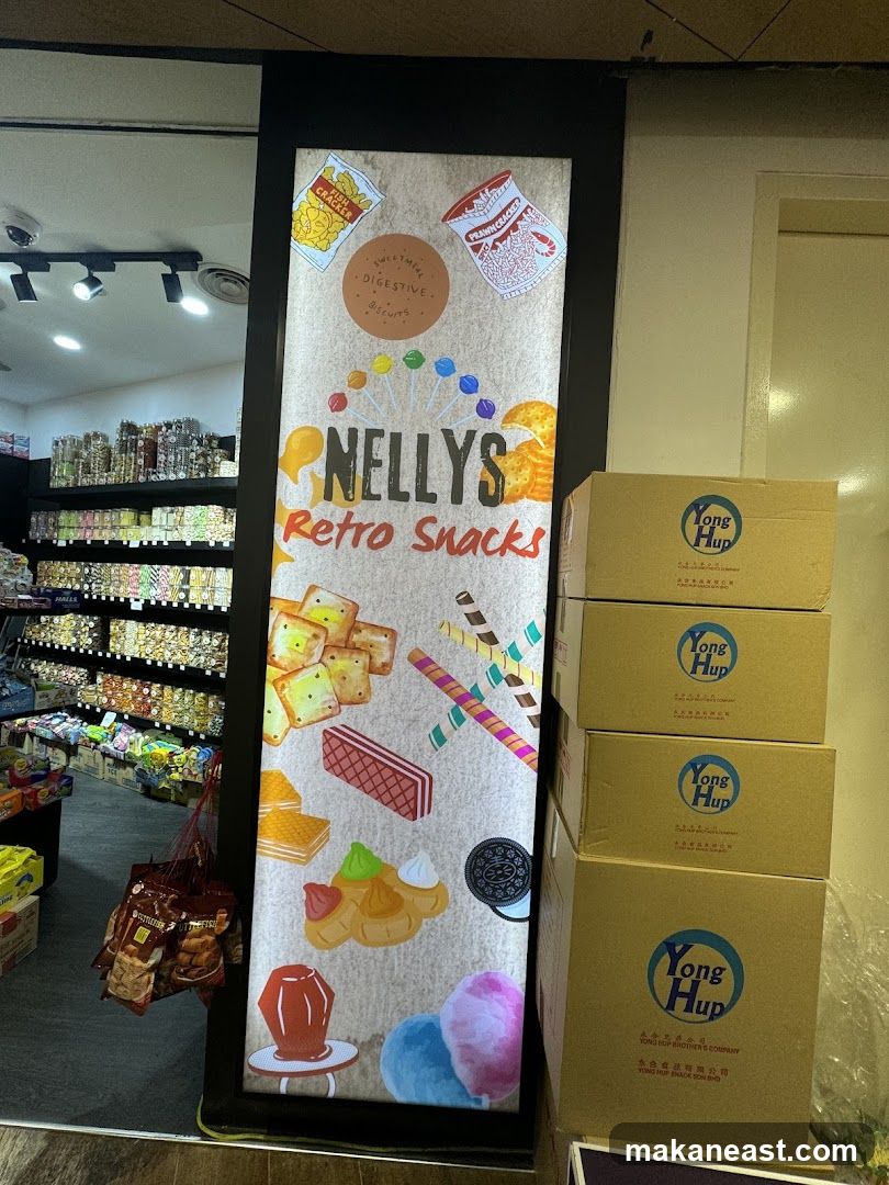 Nelly's Retro Snacks Display