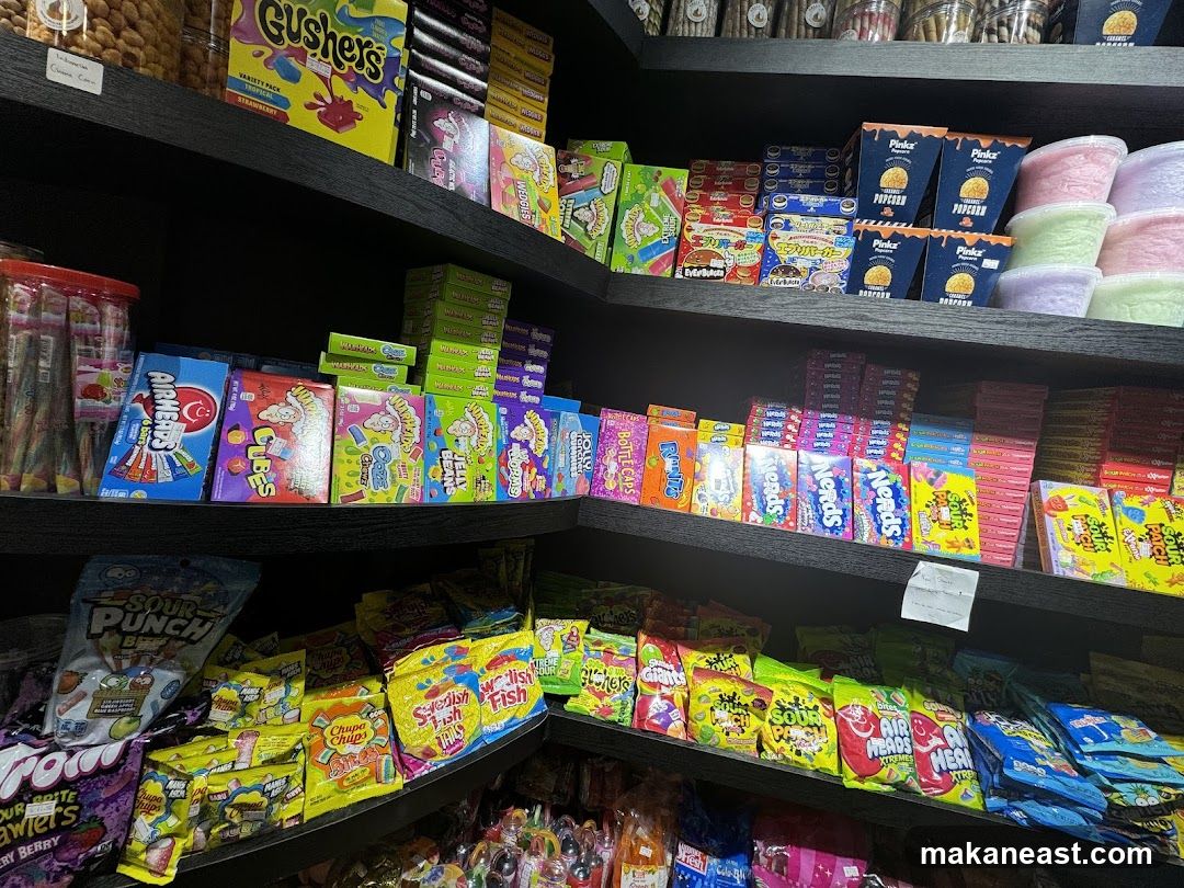 Candy Store Shelves
