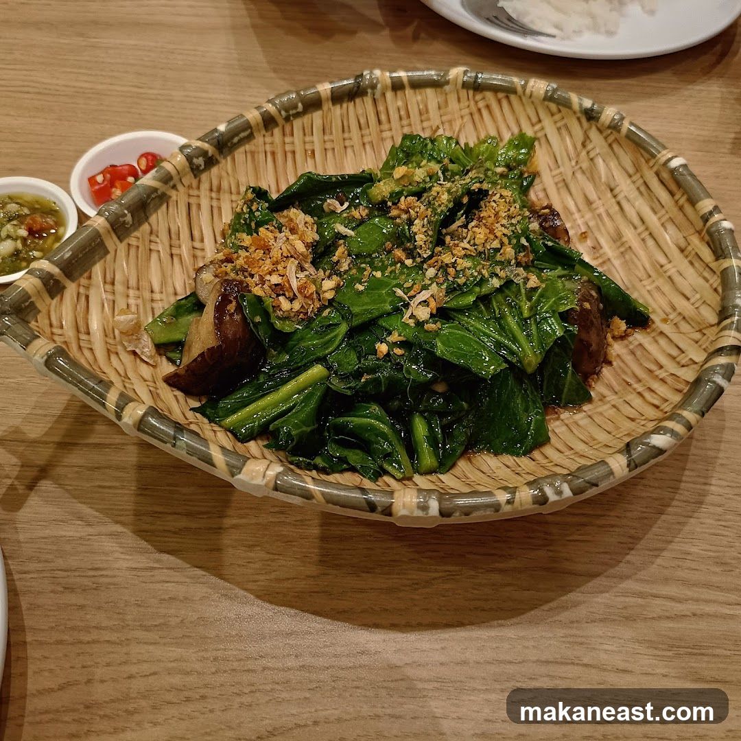 Stir-fried Greens with Garlic