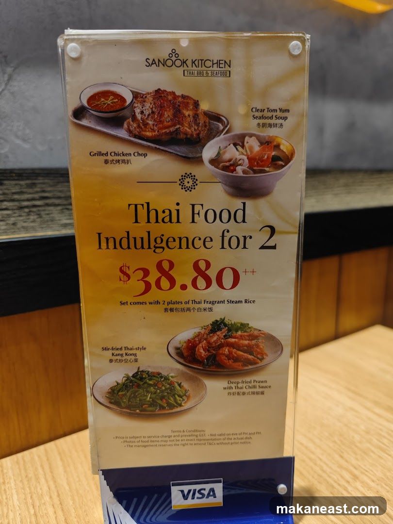 Thai Food Indulgence for 2