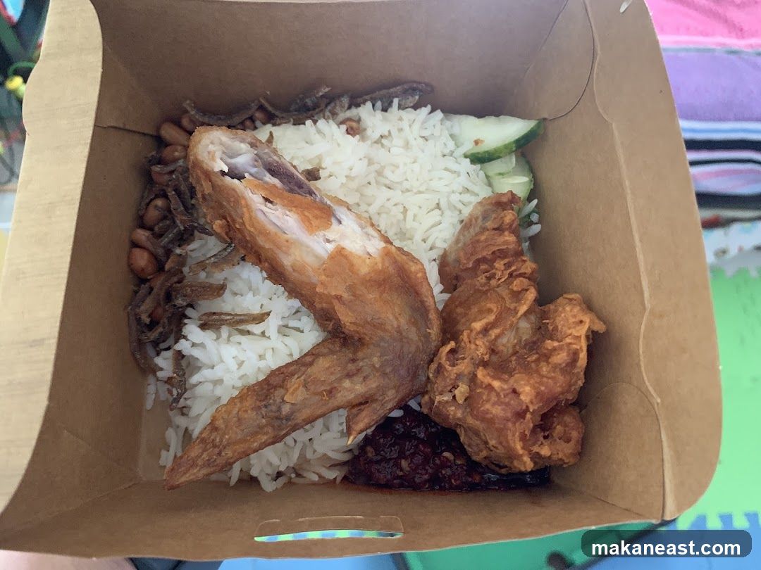 Nasi Lemak Takeaway Box