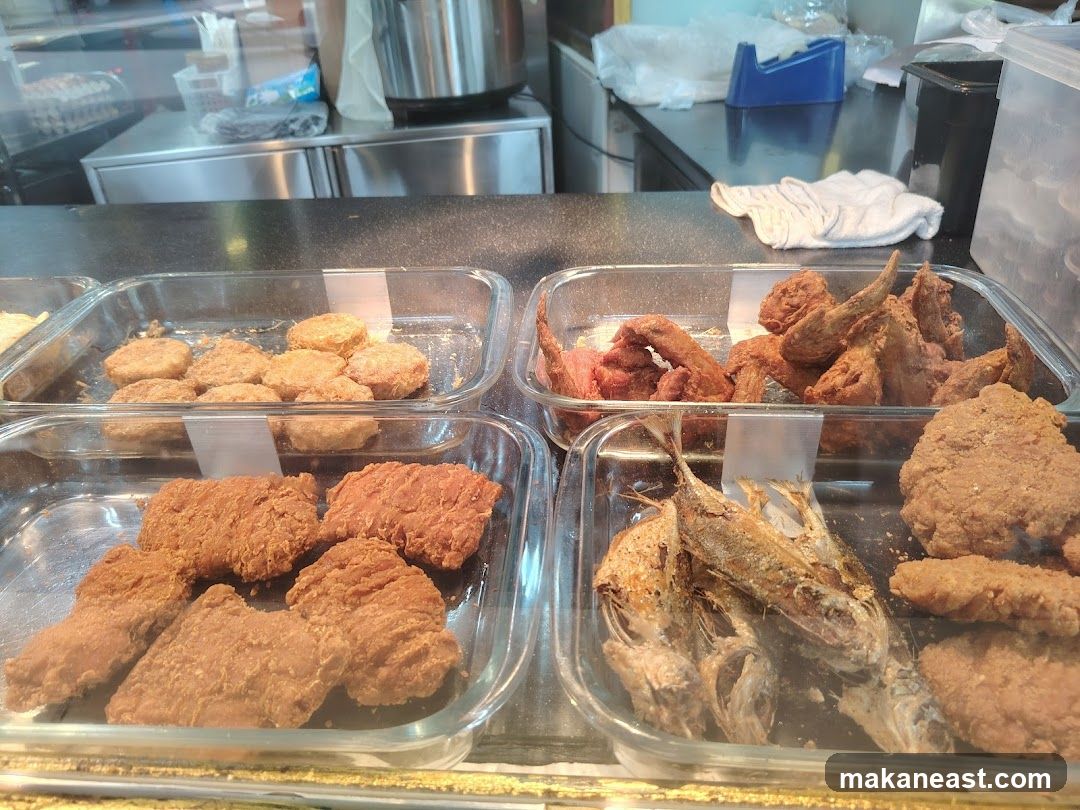 Fried Foods Display