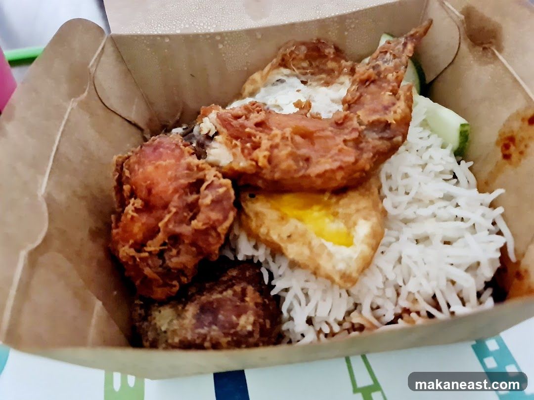 Fried Chicken Rice Box