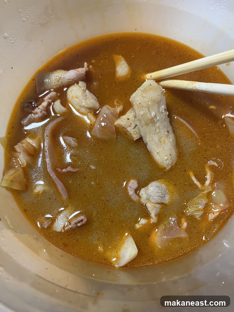 Spicy Noodle Soup
