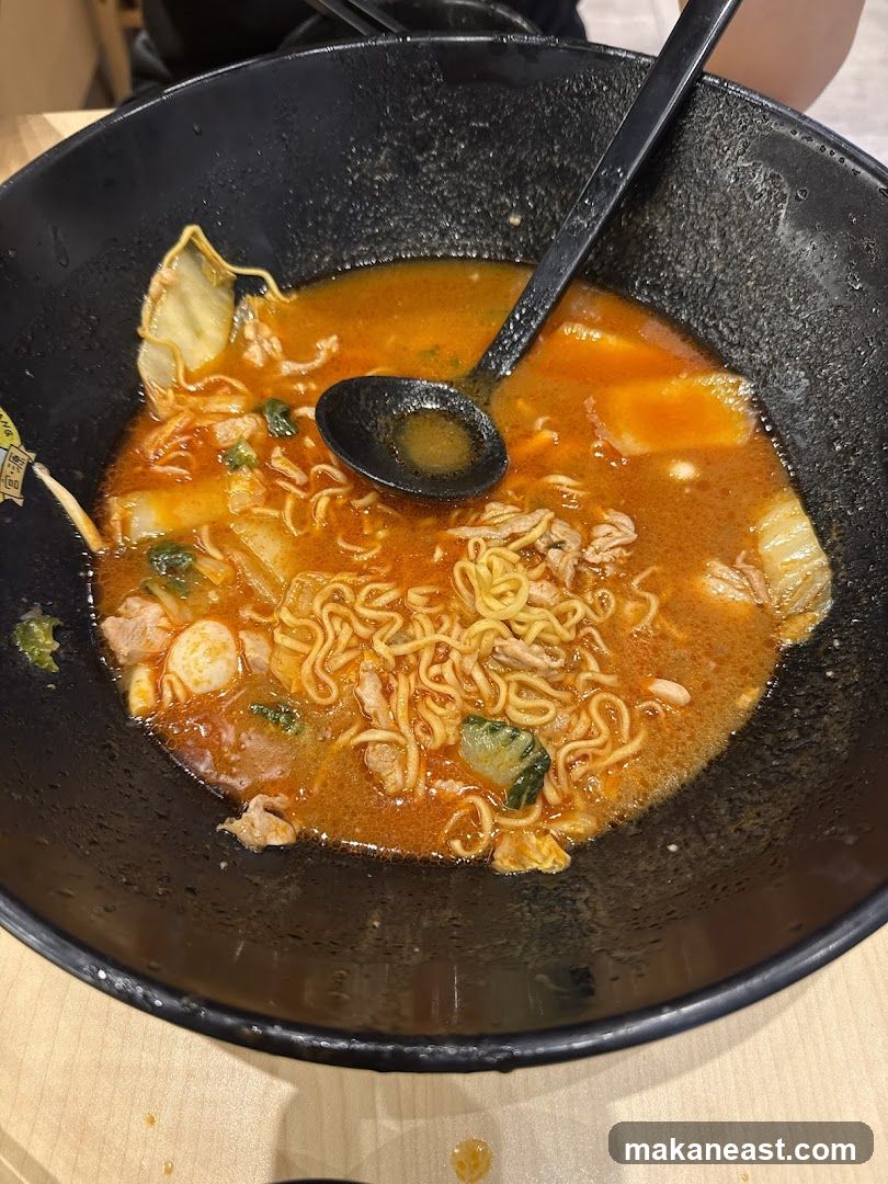 Spicy Noodle Soup