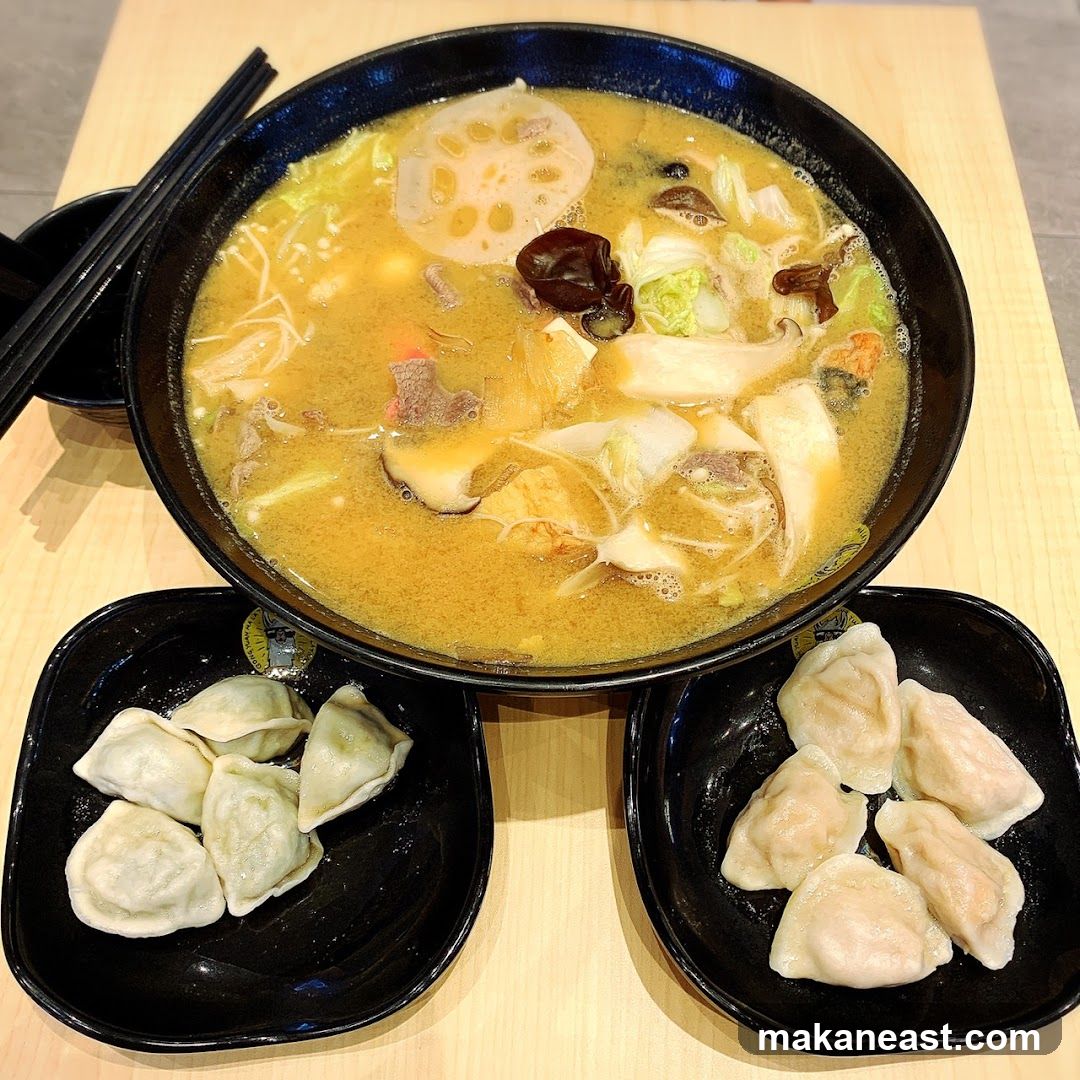 Noodle Soup and Dumplings