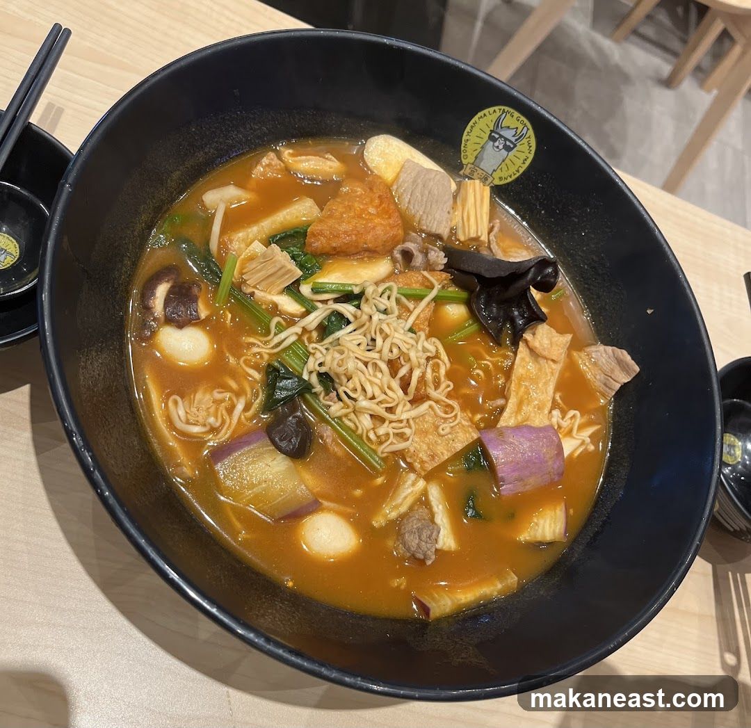 Spicy Noodle Soup