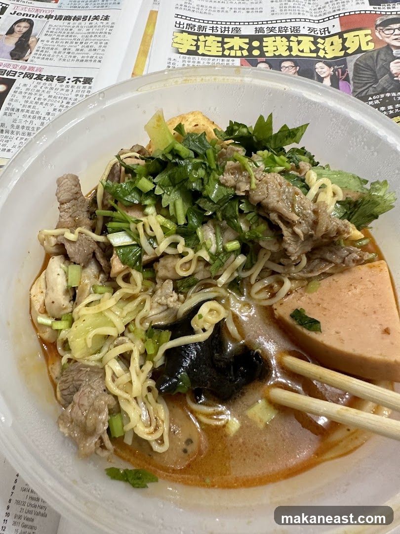 Noodle Soup Dish