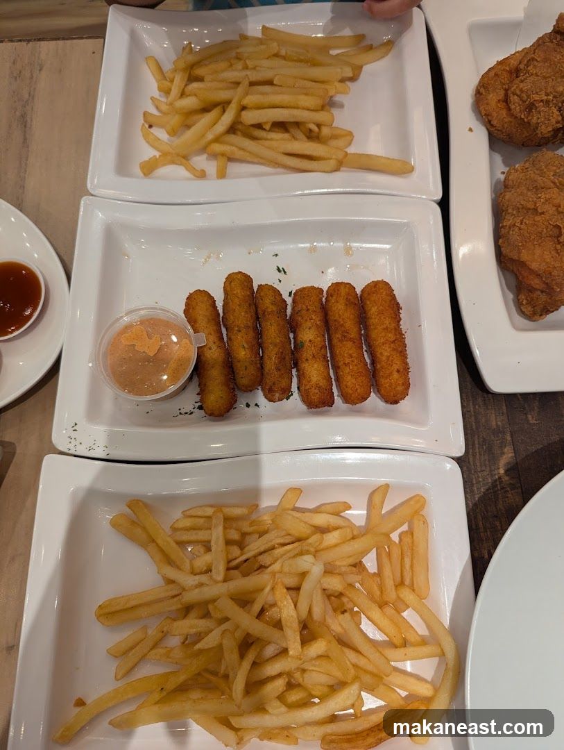 Fried Appetizers and Fries