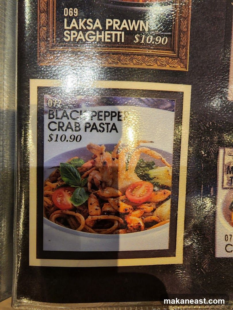 Menu Items