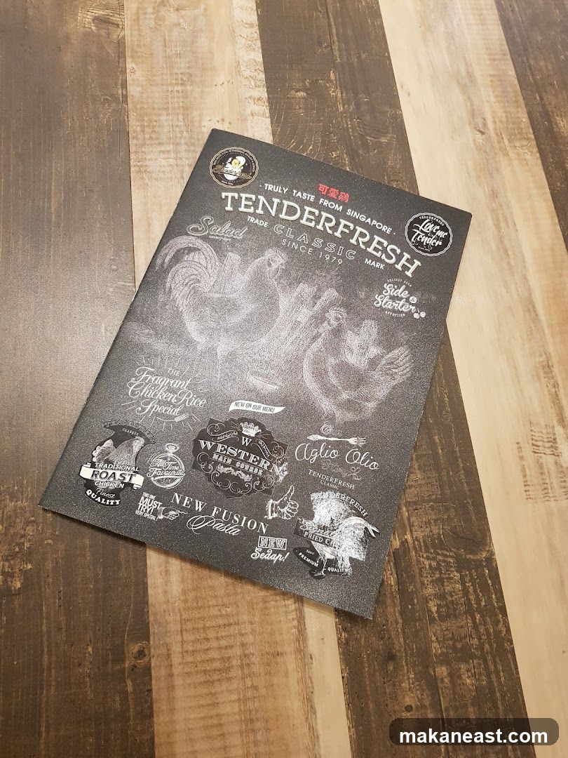 Tenderfresh Menu