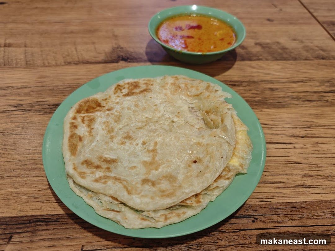 Roti Canai with Curry