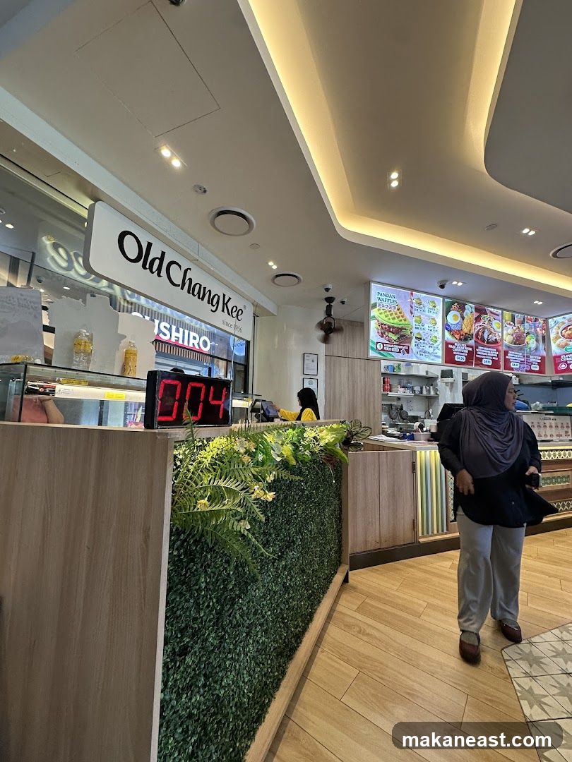 Old Chang Kee counter