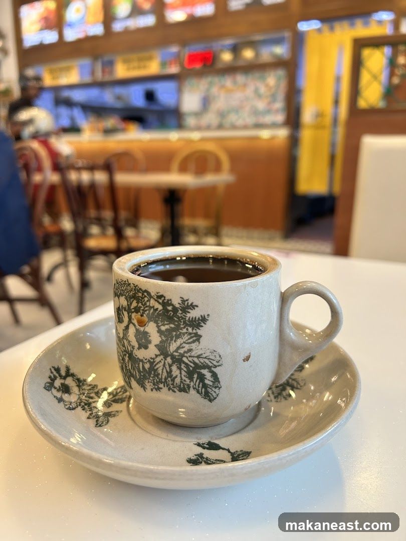 Coffee Cup and Saucer