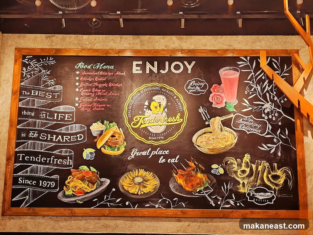 Tenderfresh Food Menu
