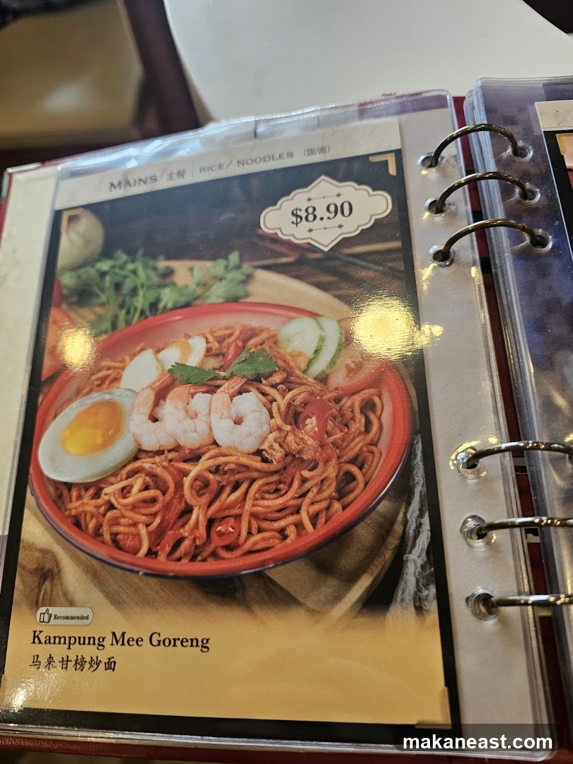 MAINS RICE/NOODLES