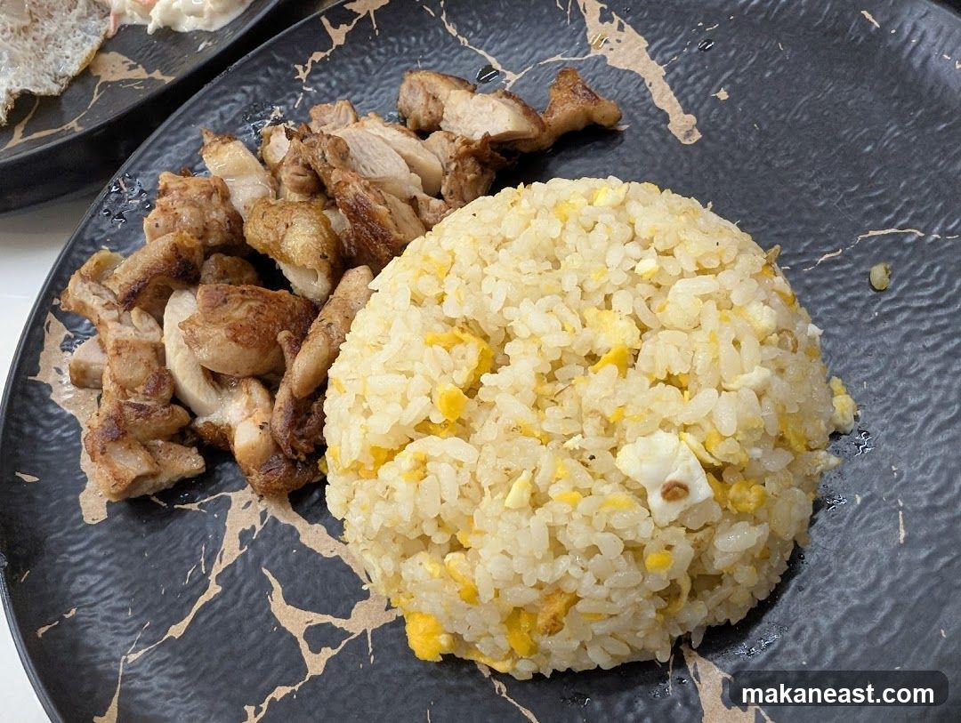 Chicken and Fried Rice
