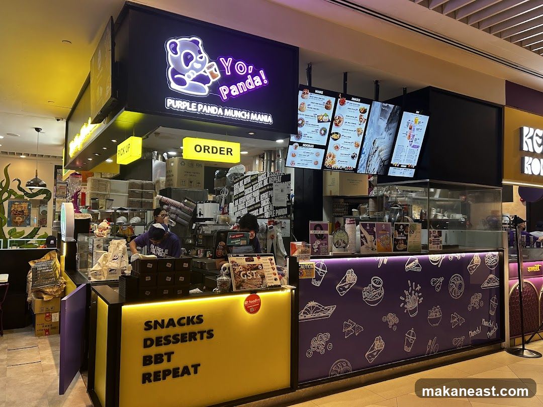Purple Panda Munch Mania Food Stall