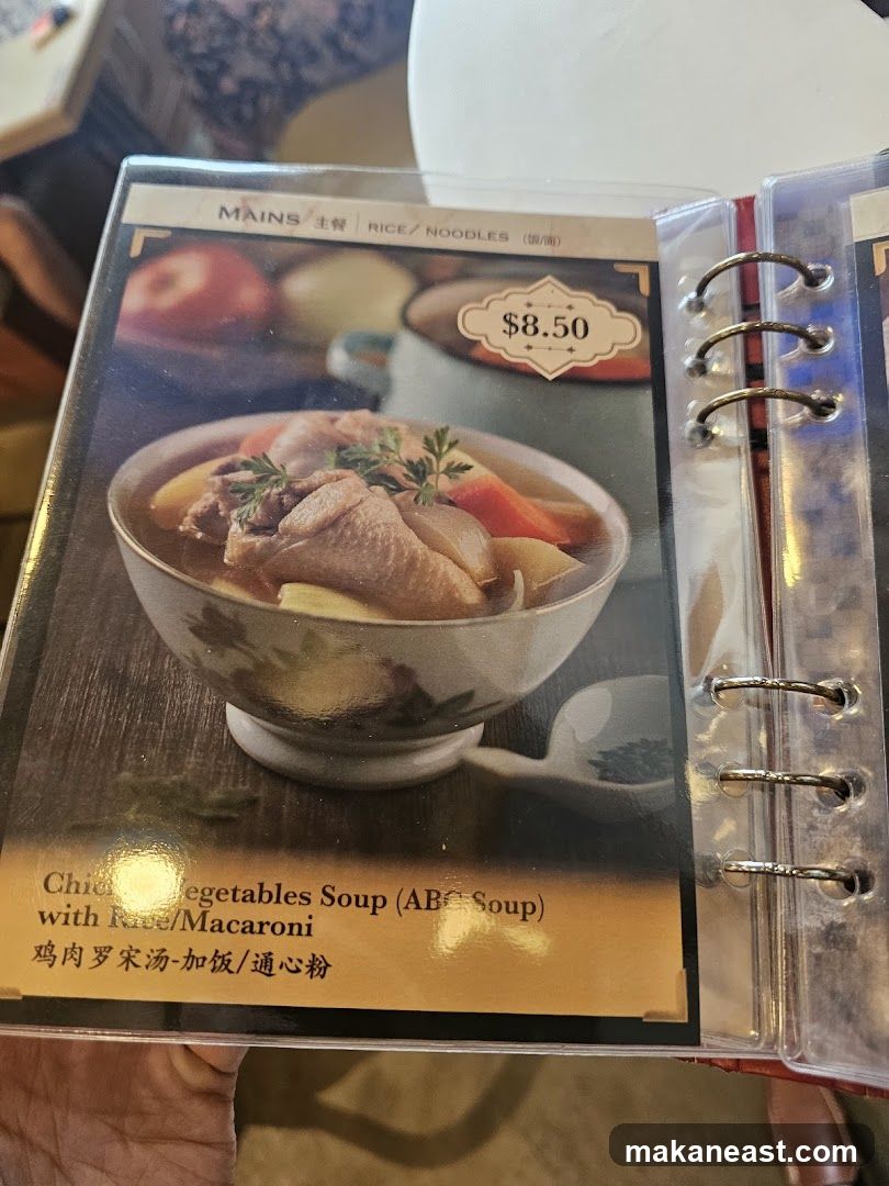MAINS RICE/NOODLES