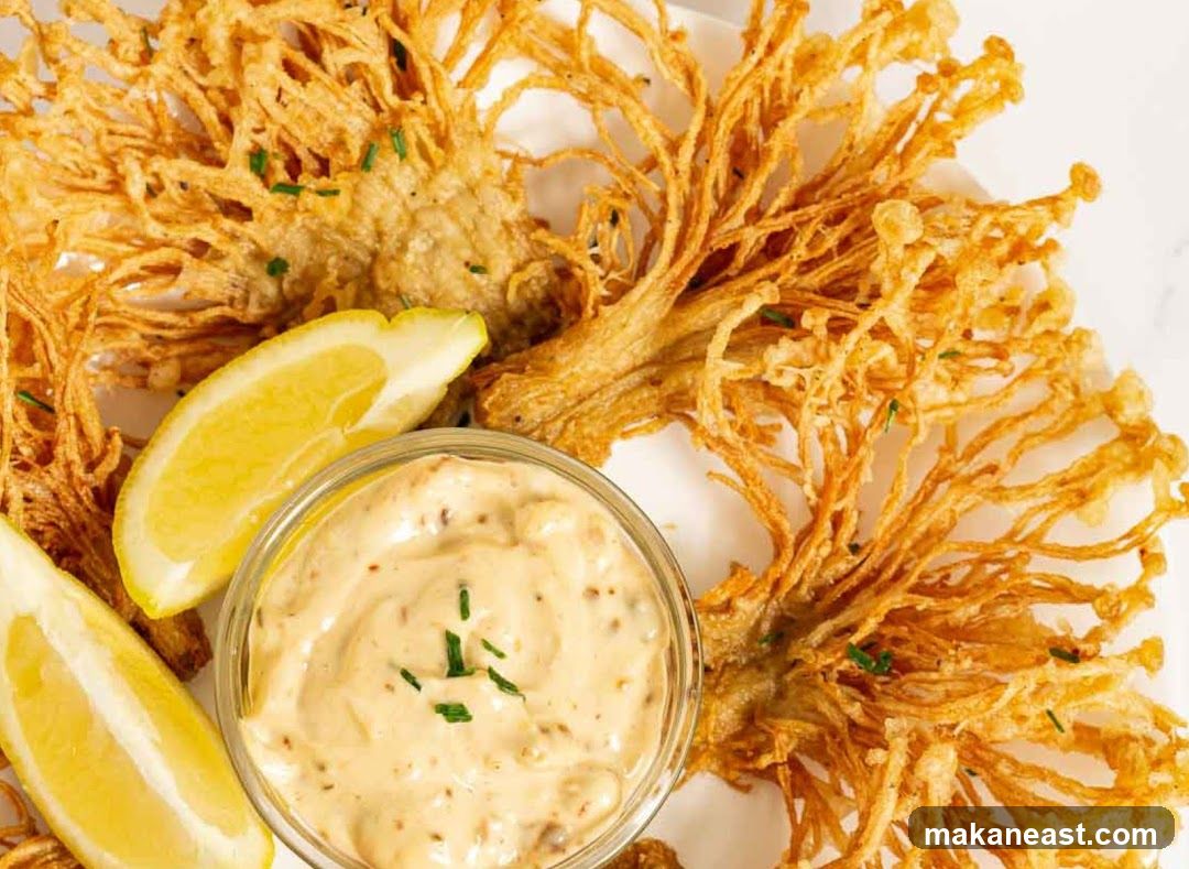 Crispy Enoki Mushrooms with Dip